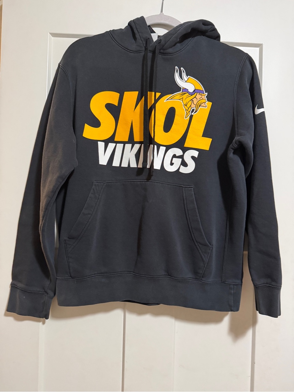 Nike Black & Gold Minnesota Vikings 'SKOL' Pullover Hoodie